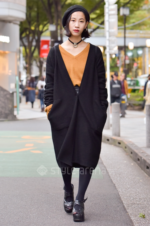 Wakaさん Zara Pameo Pose Chanel Used Uniqlo Ikumi 16年 10月 第5週 表参道 東京ストリートスタイル 東京のストリートファッション最新情報 スタイルアリーナ